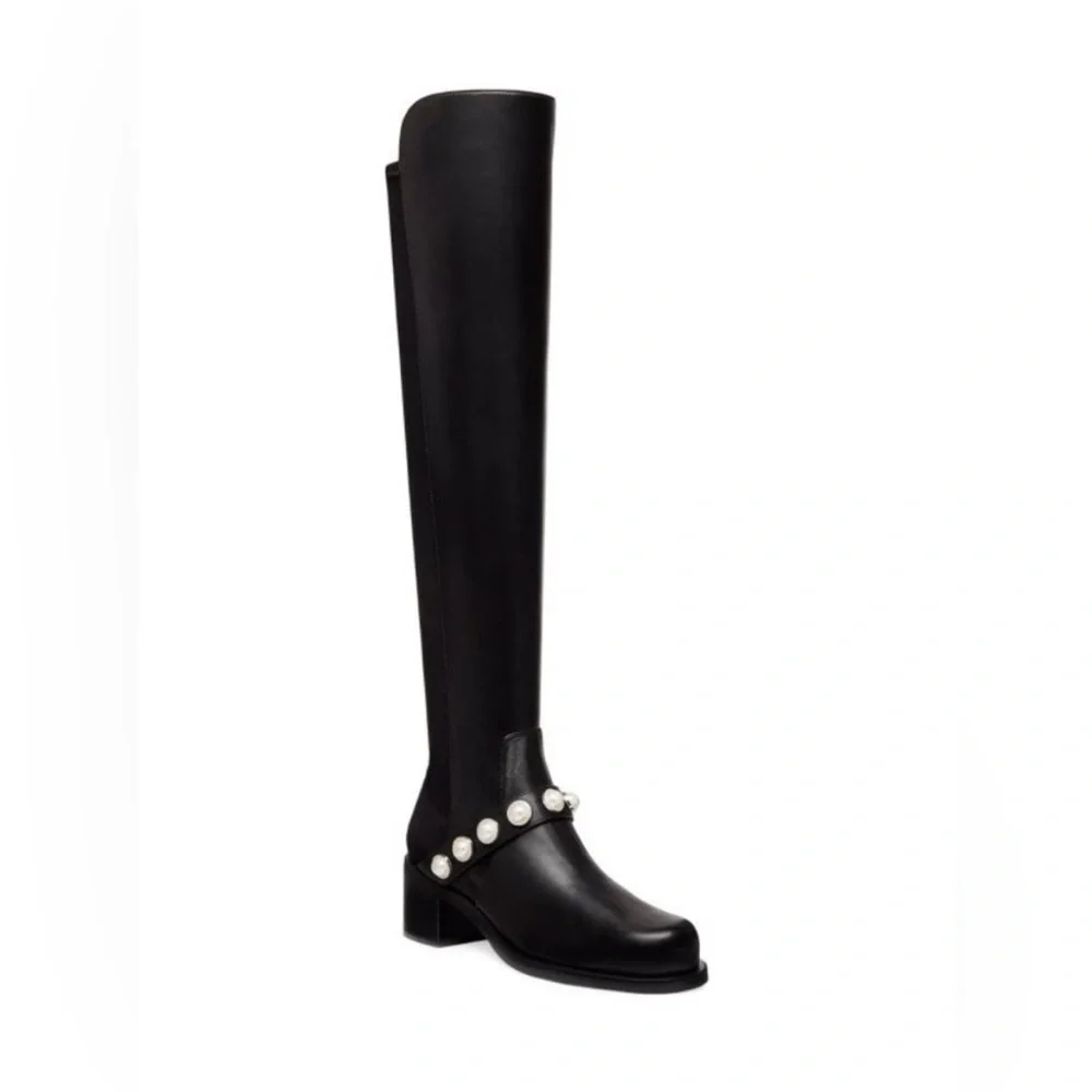 Stuart Weitzman Portia Studded Boots